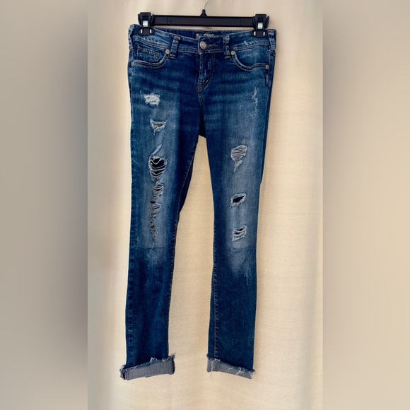 Silver Jeans Denim - Silver distressed jeans